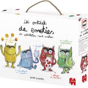 Kleurenmonster - Color Monster test emoties benoemen voor peuters