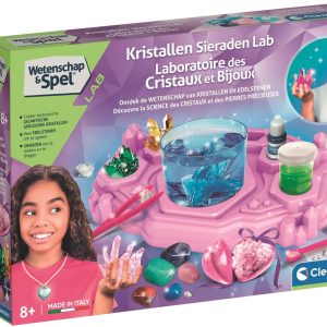 Kristallen Sieraden Lab review STEM speelgoed zelf sieraden maken