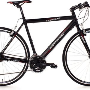 Ks Cycling Fiets 28 inch fitness-bike Lightspeed (zwart) met 21 versnellingen - review: snelle woon-werkritten, sterke prestaties