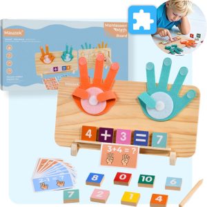 Mauzek® Dubbelzijdig Rekenbord review: Montessori cijfers leren