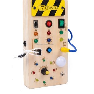 Montessori Busy Board Hout review: fijne motoriek, peuters