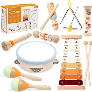 Montessori Muziekinstrumenten Set voor Peuters review: motoriek