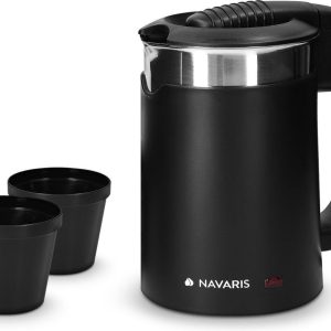Navaris waterkoker voor op reis 0,5l review: snel koken, camping