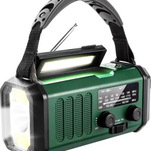 Noodradio - Solar Opwindbaar 10.000mAh test: noodstroom, camping