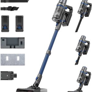 Olvy Steelstofzuiger Draadloos review: 35kPa zuigkracht op tapijt