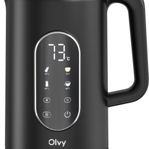 Olvy Waterkoker met Temperatuurregeling review: energiezuinig