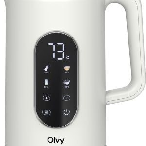 Olvy Waterkoker met Temperatuurregeling review: snel koken, 2200W