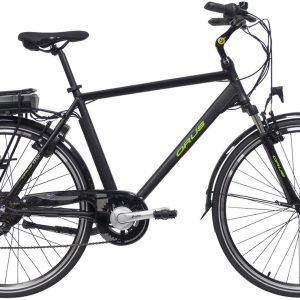 Orus Randonnee elektrische fiets heren 13 Ah grijs test accuduur