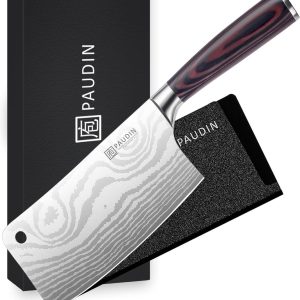 PAUDIN N11 review: vlijmscherp snijden, Damascus patroon