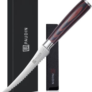 Paudin N15 - Tomatenmes review: snijdt tomaten zonder kneuzen