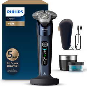 Philips Shaver i9000 Elektrisch Scheerapparaat Voor Mannen - Met Quick Clean Pod - Blauw - X9003/30 review: huidvriendelijk scheren