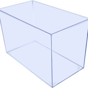 Plastic aquarium - XL - 40,5 x 25,7 x 22 cm - 22L test: kweekbak