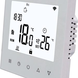 Quality Heating - Elektrische vloerverwarming thermostaat - 5 daags programmeerbaar - touch screen - PRF-78 wit - Universeel toepasbaar review: energie besparen