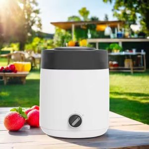 Review ijsmachine 1,8L: zelf ijs maken, ook yoghurtmaker