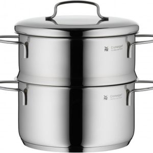 Review WMF Mini - Groentestomer - Ø16 cm - RVS - Inclusief Deksel - Geschikt voor alle warmtebronnen: vitamines behouden, inductie