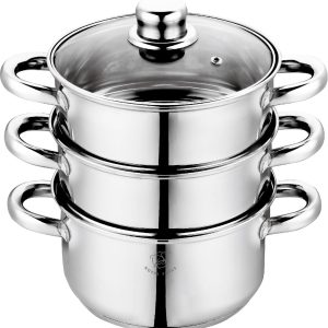 Royal Swiss® Stoompan 22 cm review: gezond stomen op inductie