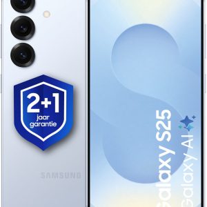 Samsung Galaxy S25 5G - 128GB - Icy Blue + 1 jaar extra garantie test met top camera