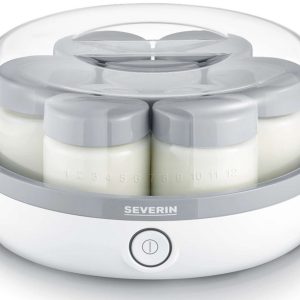 Severin JG 3518 - Yoghurtmaker - Wit/Grijs test thuis fermenteren