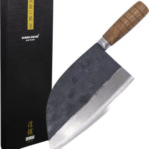 Shinrai Knives - Koksmes 20 cm test: sneller hakken, voor chefs