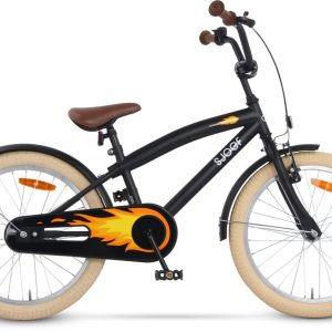 SJOEF Cruise Jongensfiets 20 inch Mat Zwart test: lichtgewicht