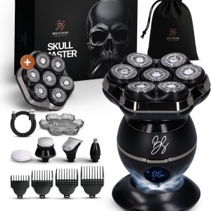 Skull Master Pro + Extra Scheerkop review: glad hoofd, draadloos