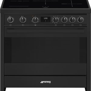 SMEG B95IMAN9 - Inductie fornuis - 90 cm - Zwart test: ruime oven
