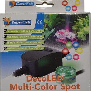 SuperFish DecoLED MultiColor Spot test: RGB aquariumverlichting