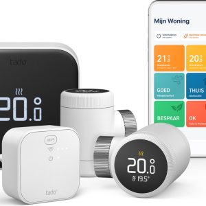 tado° Slimme Thermostaat Multi-Room Starterskit test gas besparen
