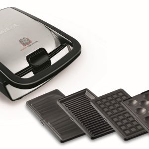 Tefal Snack Collection SW854D review: contactgrill met 4 platen
