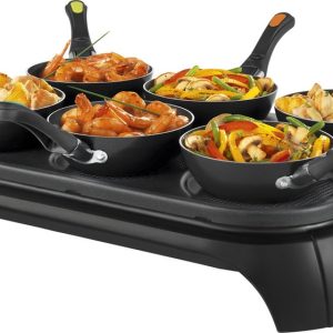 Tefal Wokparty Duo PY5828 review: wokset voor 6, snel opwarmen