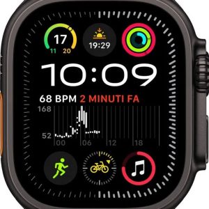 Test Apple Watch Ultra 2 Cellular 49mm - Trail-bandje M/L - Zwart
