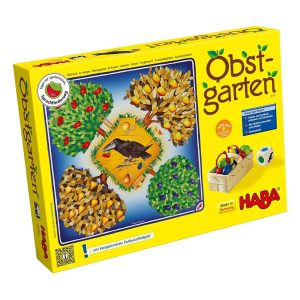 Test kinderspel HABA De Boomgaard Spel - Fruitspel tegen de raaf