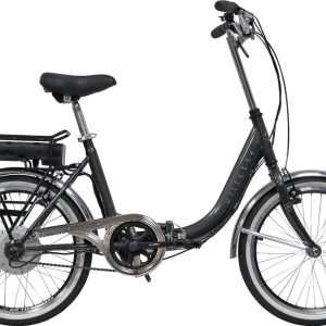 Test Villette Le Balade stalen elektrische fiets 1 versnelling grijs stadsfiets