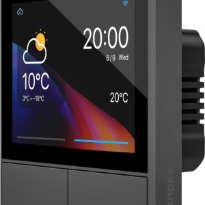 Thermostaat voor CV - Slimme Thermostaat - Touchscreen - WiFi - Mobiel - Zwart review: energie besparen