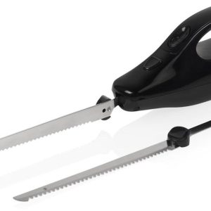 Tristar EM-2107 - Elektrisch mes 120W - Incl 2 RVS messen - Vaatwas bestedigemessen review: moeiteloos brood snijden, keukenapparaat