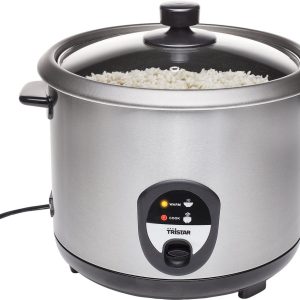 Tristar Rijstkoker 2.2L - RK-6129 review: 10-12 personen, RVS
