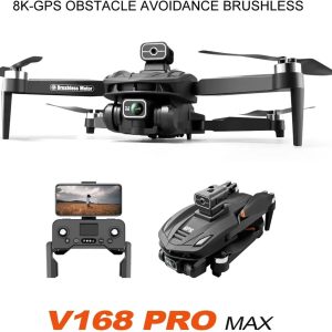 V168 Drone review: gps drone voor 8K luchtbeelden en 1 km bereik