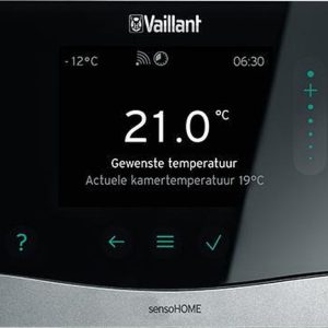 Vaillant sensohome VRT 380 klokthermostaat review: gas besparen