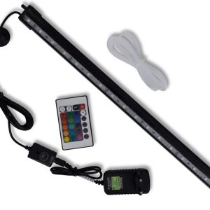 vidaXL - LED-aquariumlamp - met - bubbels - RGB - 48 - cm test