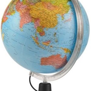Wereldbol Globe met verlichting review: aardrijkskunde leren