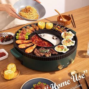 WizBay Premium Select® Shabu HotPot test: met grill, 5-8 personen