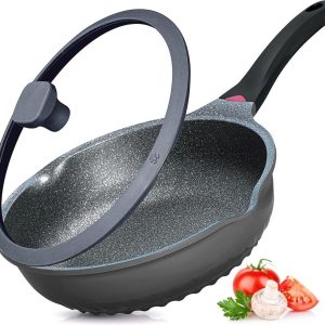 Wokpan - Multifunctionele 3 in 1 pan met Deksel + Wok + Hapjespan 28 cm review: sneller wokken op inductie