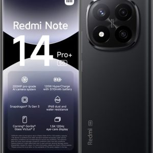 Xiaomi Redmi Note 14 Pro+ - 5G - 12GB/256GB - Midnight Zwart test