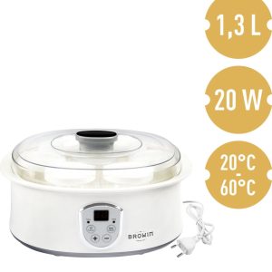 Yoghurtmaker 1.3 liter met 7 potten review huisgemaakte yoghurt