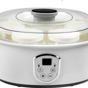 Yoghurtmaker 1.3 liter met 7 potten review: snelle fermentatie