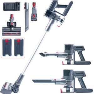 Zuigkracht test: Steelstofzuiger Turbo 300W met extra Accu - Draadloos - Vivid Green