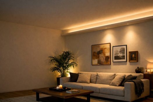 Accent verlichting woonkamer ideeën: 10 ideeën + lichtplan
