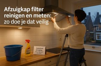 Afzuigkap filter reinigen en meten: zo doe je dat veilig