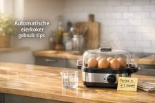 Automatische eierkoker gebruik tips: perfect ei in 5 stappen