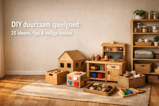 DIY duurzaam speelgoed: 25 ideeën, tips & veilige keuzes
